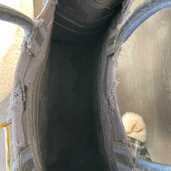 Dior large booktote navy camouflage - Picture 5 of 6